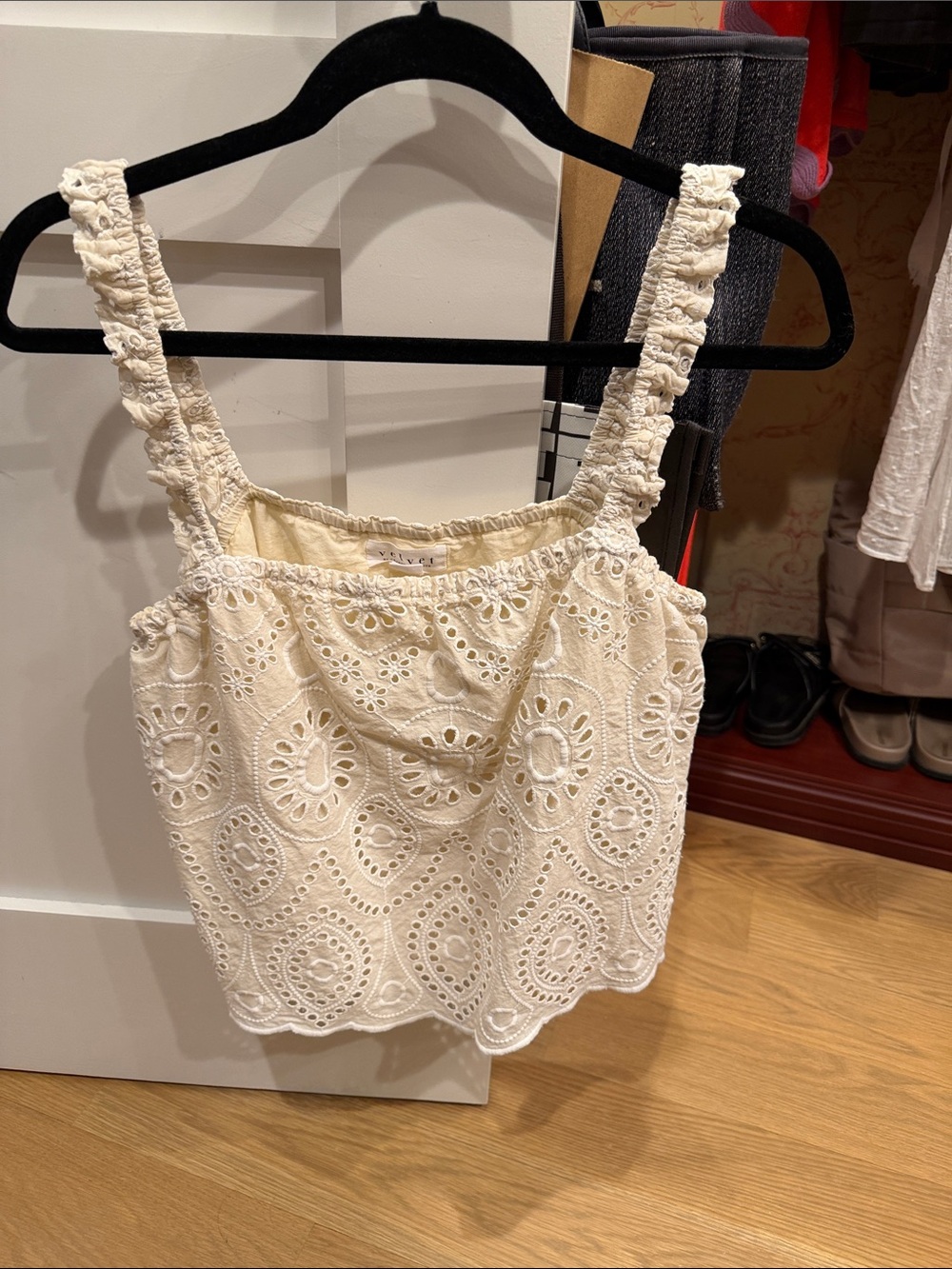 velvet top xs